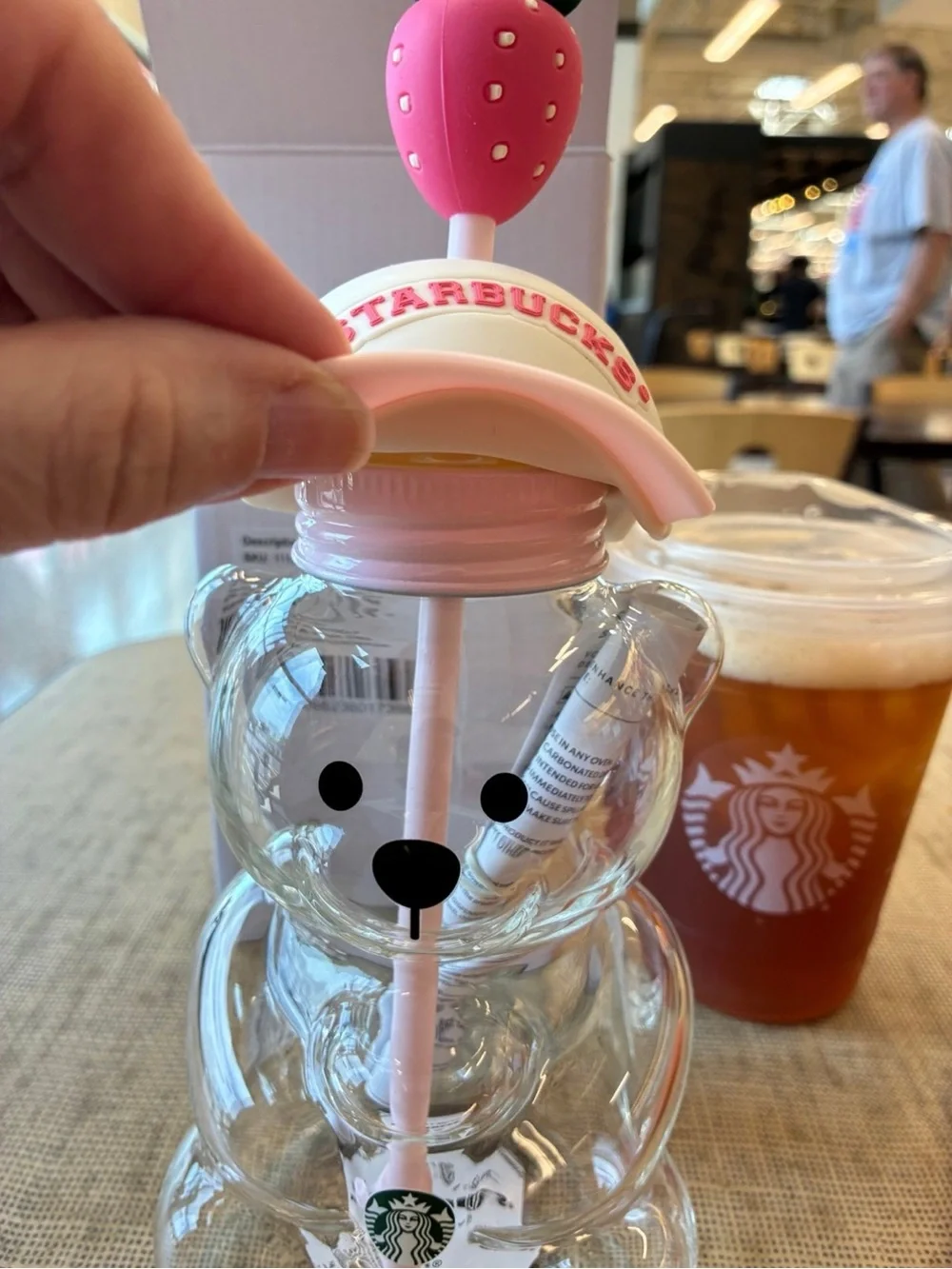 Starbucks Pink Bearista